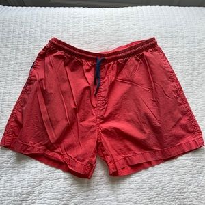 Chubbies Red Shorts